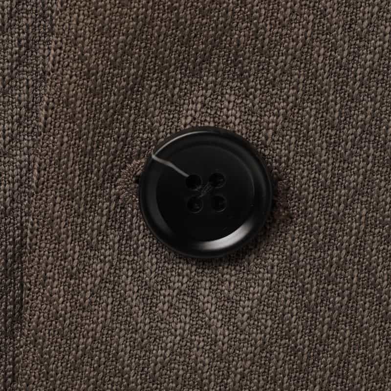 BARNEYS NEW YORK セットアップ ヘリンボーン柄ジャージージャケット GRAY
