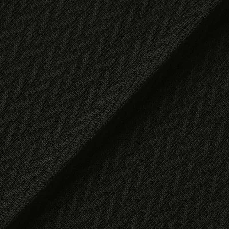 BARNEYS NEW YORK セットアップ ヘリンボーン柄ジャージーパンツ BLACK