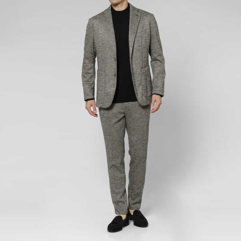 BARNEYS NEW YORK セットアップ イージーストレートパンツ BEIGE