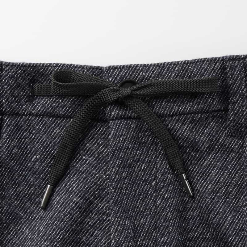 BARNEYS NEW YORK セットアップ イージーストレートパンツ NAVY