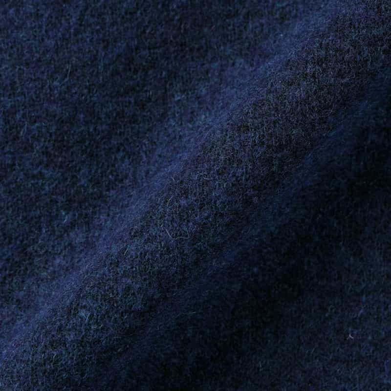 BARNEYS NEW YORK ミラノリブニットジャケット NAVY