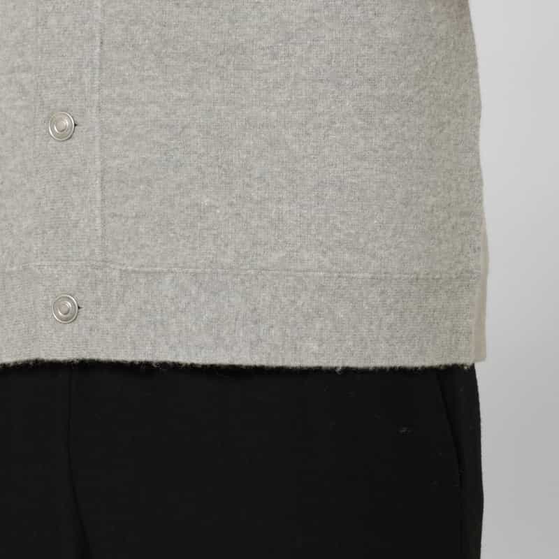 BARNEYS NEW YORK ミラノリブニットジャケット GRAY