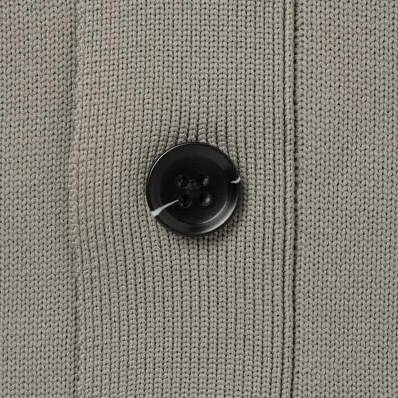 BARNEYS NEW YORK バルスター型ニットブルゾン LIGHT GRAY