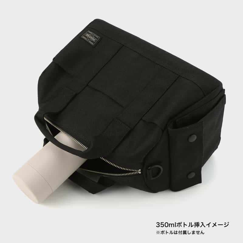 PORTER PORTER＜ポーター＞ 2WAYドクターズバッグ"SMOKY" BLACK