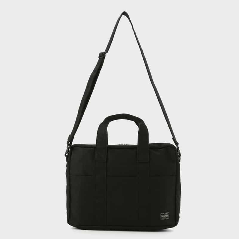 PORTER PORTER＜ポーター＞ 2WAYブリーフケース"SMOKY" BLACK