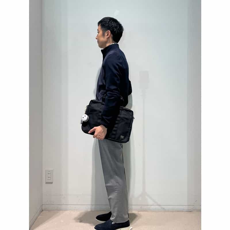 PORTER PORTER＜ポーター＞ 2WAYブリーフケース"SMOKY" BLACK