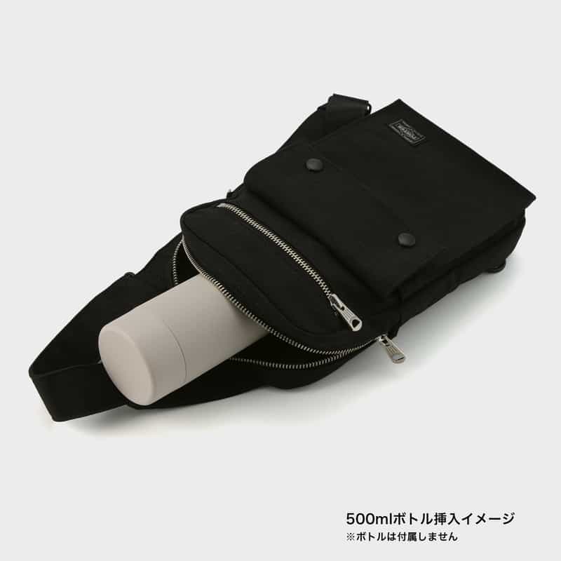 PORTER PORTER＜ポーター＞ スリングショルダーバッグ"SMOKY" BLACK
