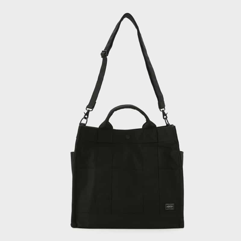 PORTER PORTER＜ポーター＞ 2WAYトートバッグ"SMOKY" BLACK