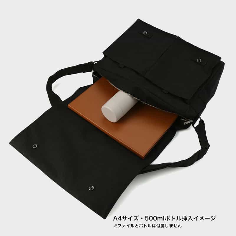 PORTER PORTER＜ポーター＞ ショルダーバッグ"SMOKY" BLACK
