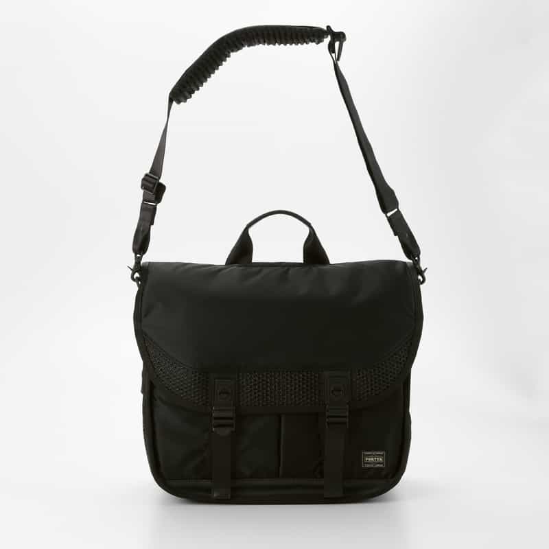 PORTER PORTER＜ポーター＞ メッセンジャーバッグ“BOUNCE" BLACK