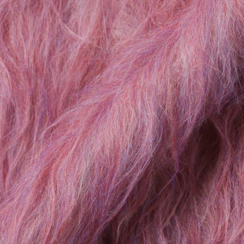 BARNEYS NEW YORK シャギーニットカーディガン PINK