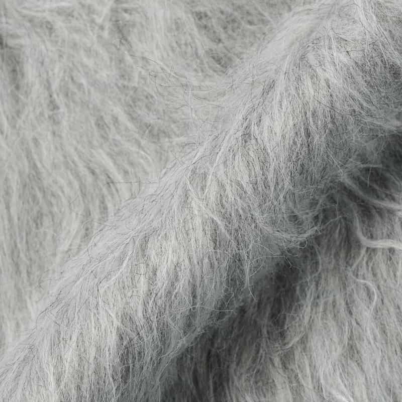 BARNEYS NEW YORK シャギーニットカーディガン GRAY