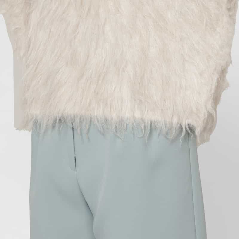 BARNEYS NEW YORK シャギーニットプルオーバー BEIGE