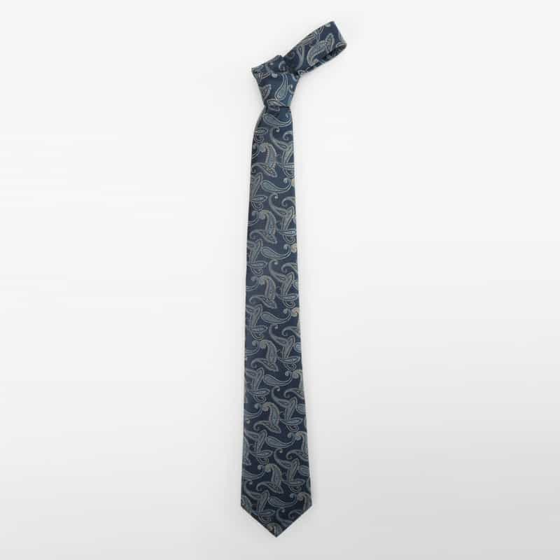 ATTO VANNUCCI FIRENZE ATTO VANNUCCI ＜アット ヴァンヌッチ＞ ペイズリー柄タイ NAVY