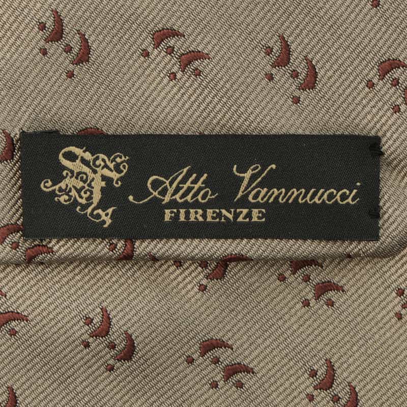 ATTO VANNUCCI FIRENZE ATTO VANNUCCI ＜アット ヴァンヌッチ＞ ヴィンテージライクタイ BEIGE