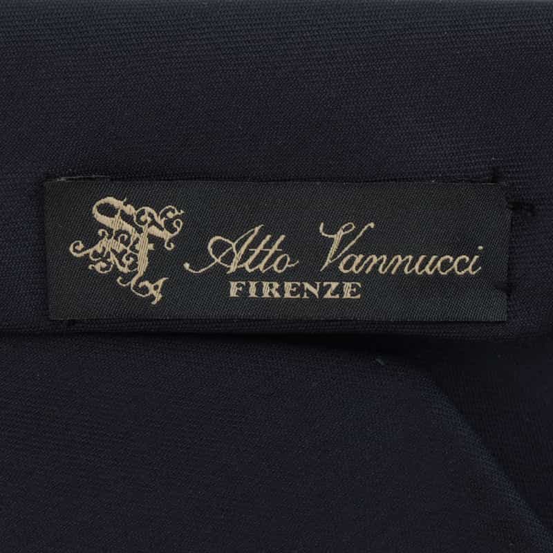 ATTO VANNUCCI FIRENZE ATTO VANNUCCI ＜アット ヴァンヌッチ＞ ソリッドタイ NAVY