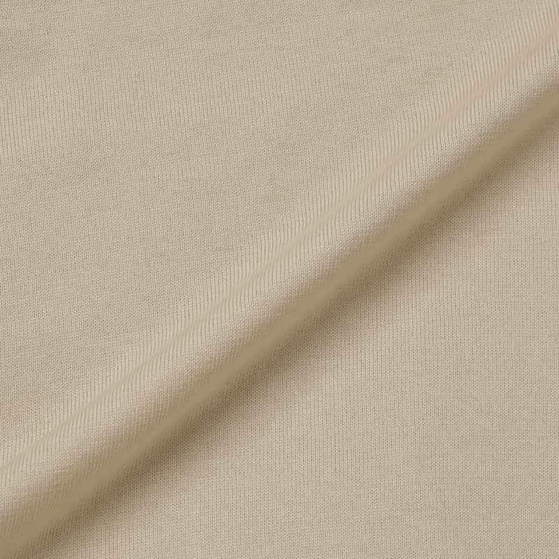 BARNEYS NEW YORK シーアイランドコットンロングスリーブニットポロシャツ BEIGE