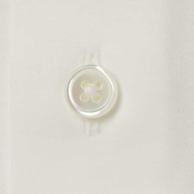 BARNEYS NEW YORK ロングスリーブカジュアルシャツ（アルビニ社製コットン使用） WHITE