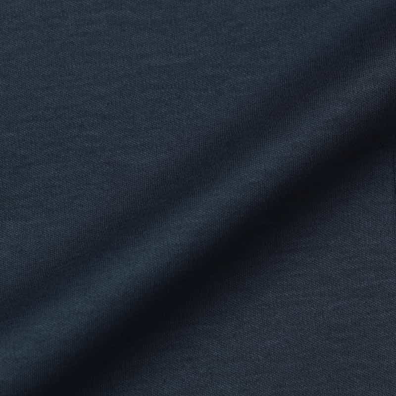 BARNEYS NEW YORK ロングスリーブカジュアルシャツ（アルビニ社製コットン使用） NAVY