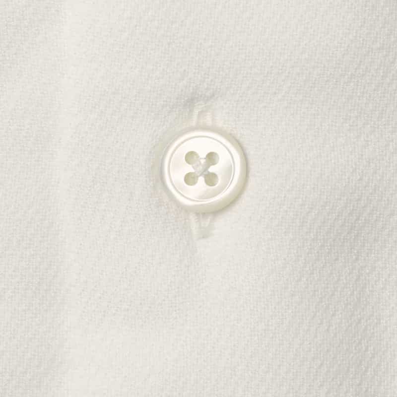 BARNEYS NEW YORK パイル生地カジュアルシャツ WHITE