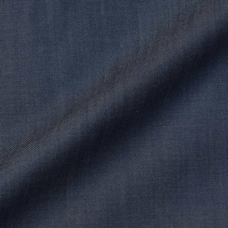 BARNEYS NEW YORK インディゴコットンカジュアルシャツ BLUE