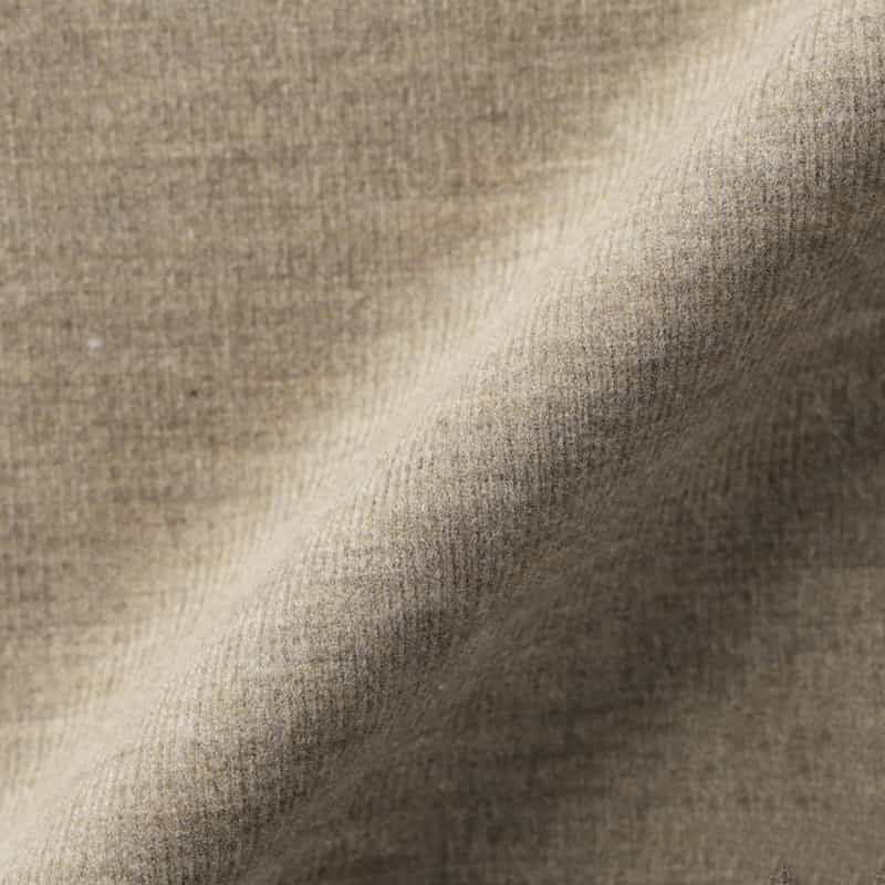 BARNEYS NEW YORK メランジ生地カジュアルシャツ BROWN