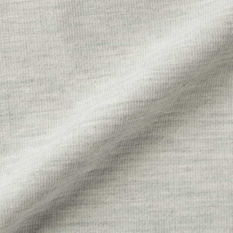 BARNEYS NEW YORK メランジ生地カジュアルシャツ LIGHT GRAY