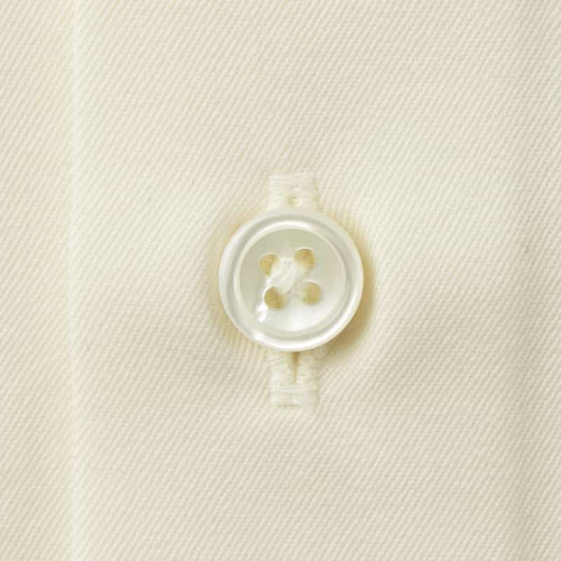 BARNEYS NEW YORK ウォッシャブルウールシャツ WHITE