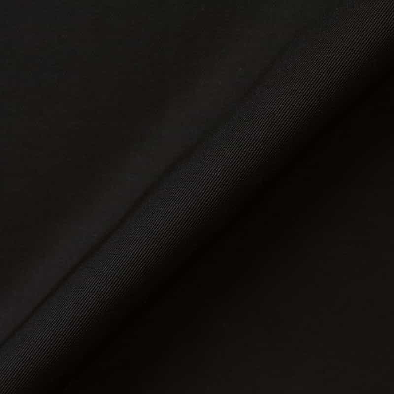 BARNEYS NEW YORK ウォッシャブルウールシャツ BLACK