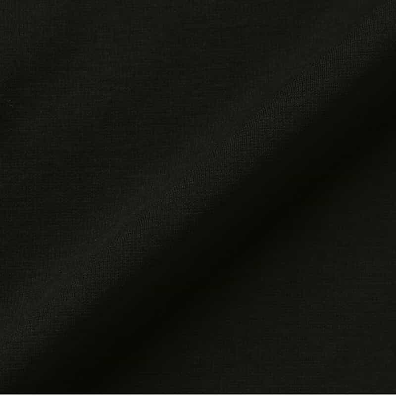 BARNEYS NEW YORK ウォッシャブル チュールデザイン サイドドレープロングドレス BLACK