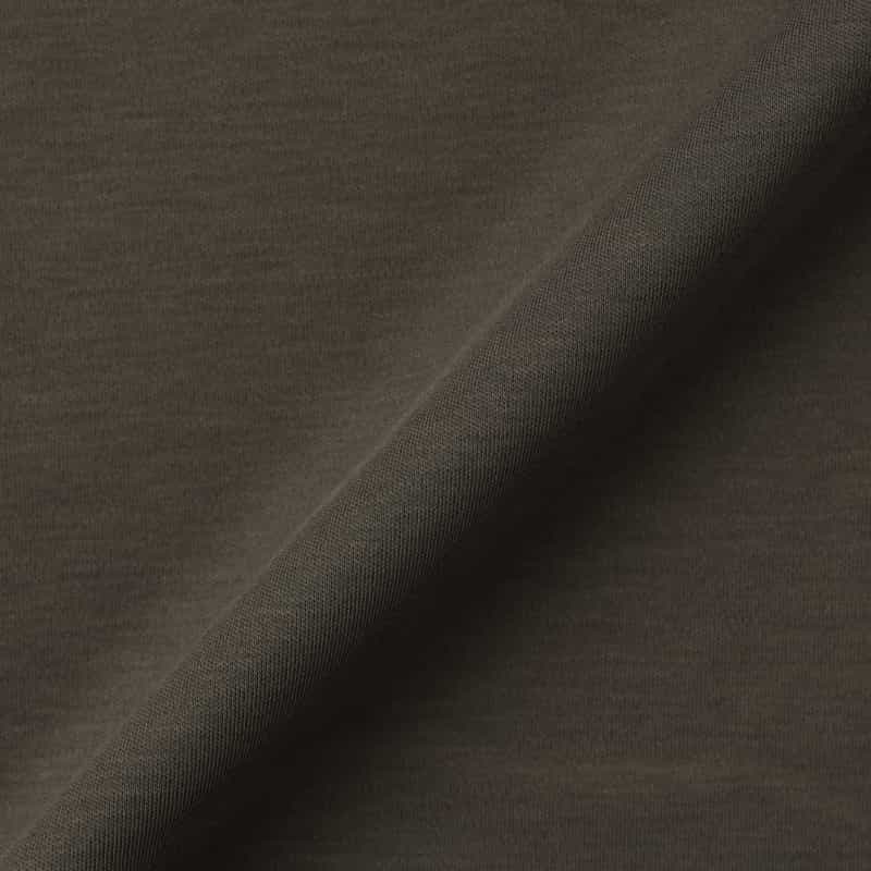 BARNEYS NEW YORK ウォッシャブル シルケット天竺素材カットソー DARK GRAY