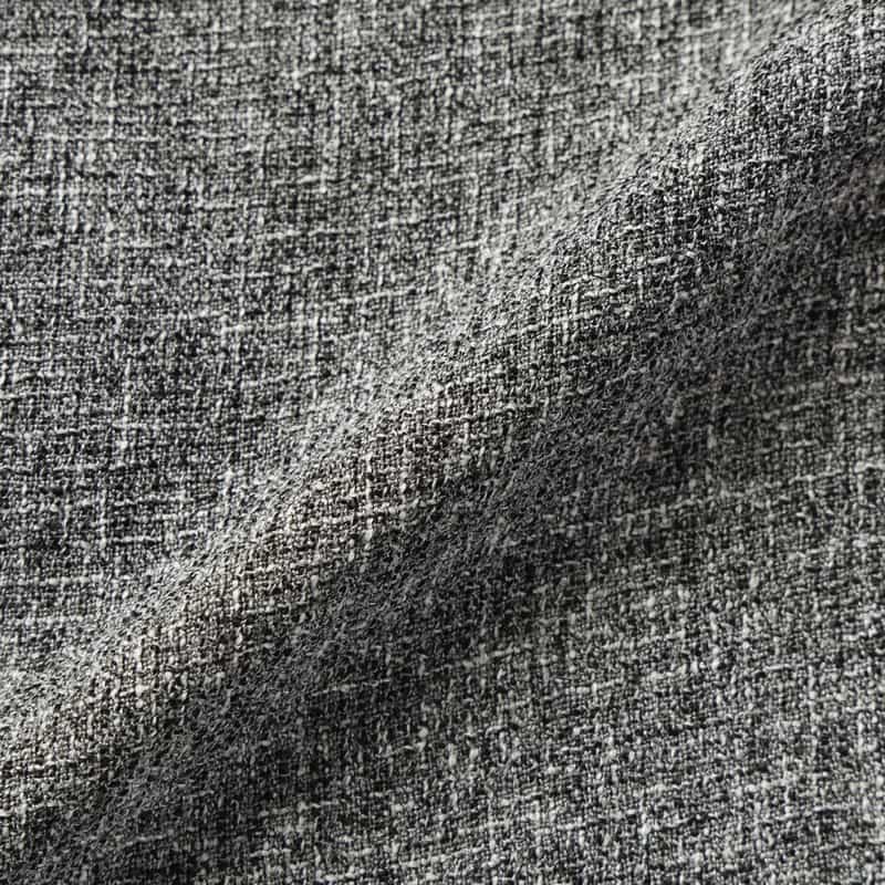 BARNEYS NEW YORK セットアップ ツイードライク ドローストリング付きタックワイドパンツ DARK GRAY