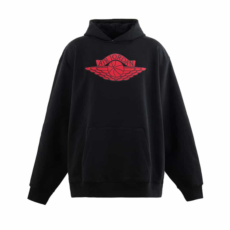 SAINT MXXXXXX SAINT MXXXXXX＜セイント マイケル＞＜ジョーダン ブランド＞ コラボレート スウェットフーディ BLACK