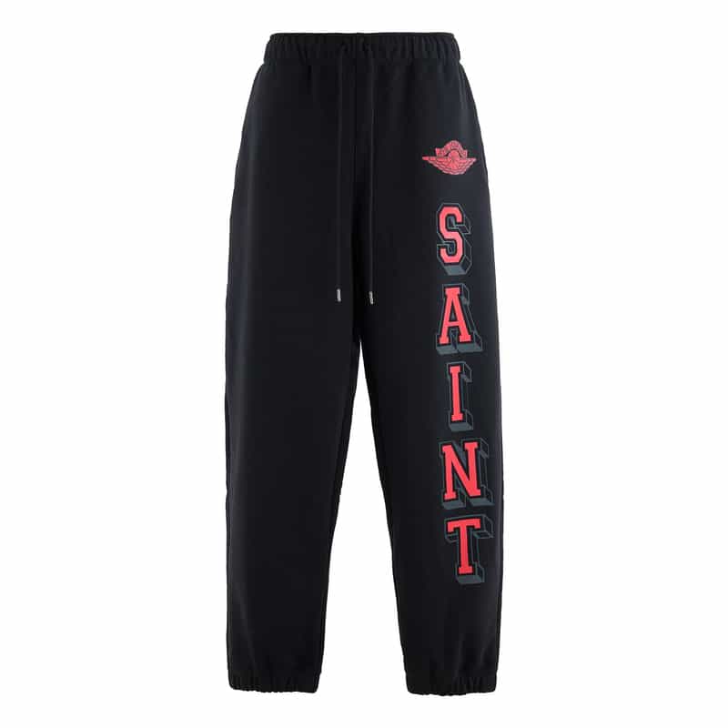 SAINT MXXXXXX SAINT MXXXXXX＜セイント マイケル＞＜ジョーダン ブランド＞ コラボレート スウェットパンツ BLACK
