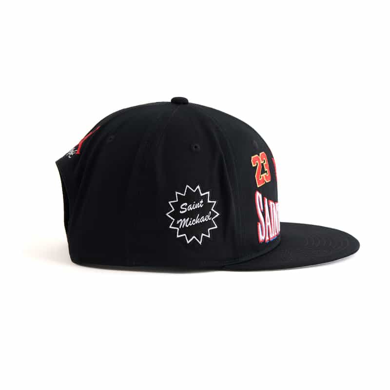 SAINT MXXXXXX SAINT MXXXXXX＜セイント マイケル＞＜ジョーダン ブランド＞ コラボレート ベースボールキャップ BLACK