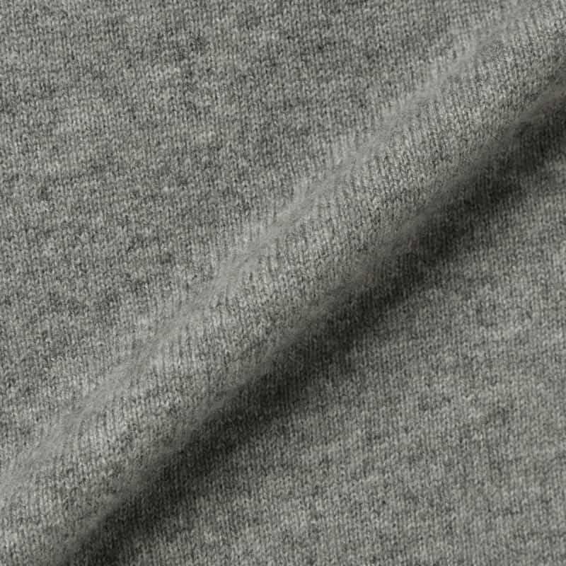 BARNEYS NEW YORK カシミヤ素材クルーネックニットプルオーバー GRAY