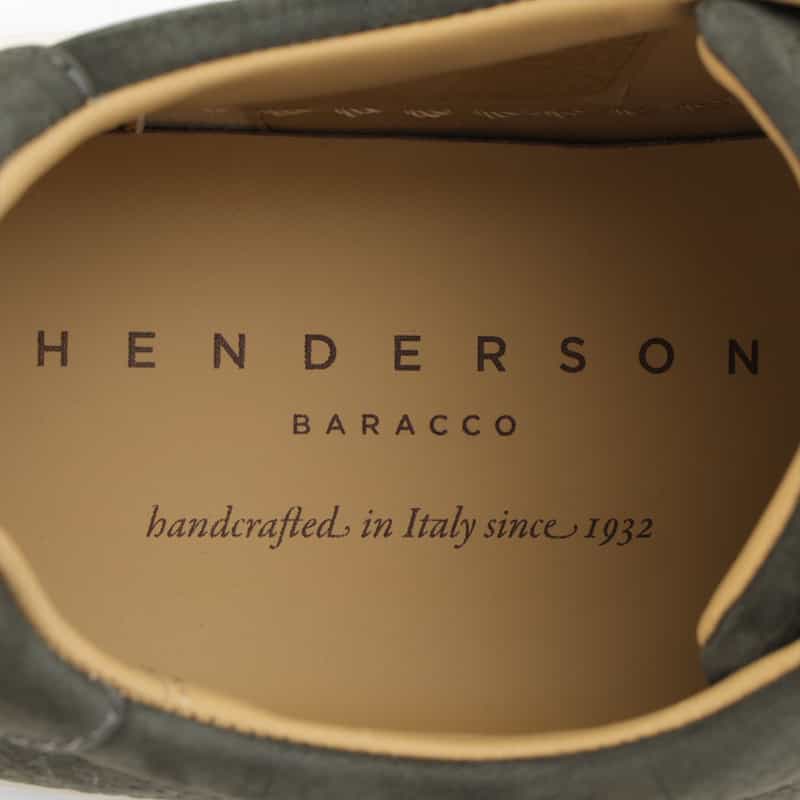 HENDERSON HENDERSON＜ヘンダーソン＞ スエードスニーカー DARK GRAY