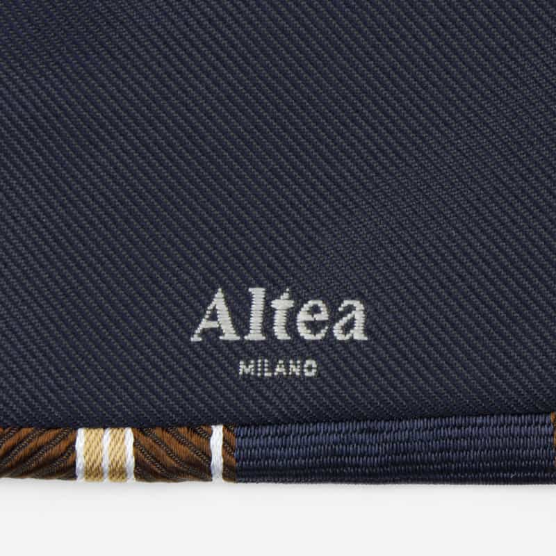 ALTEA ALTEA＜アルテア＞ レジメンタル柄タイ NAVY