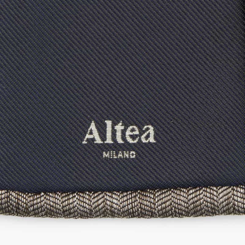 ALTEA ALTEA＜アルテア＞ スモールペイズリー柄タイ GRAY