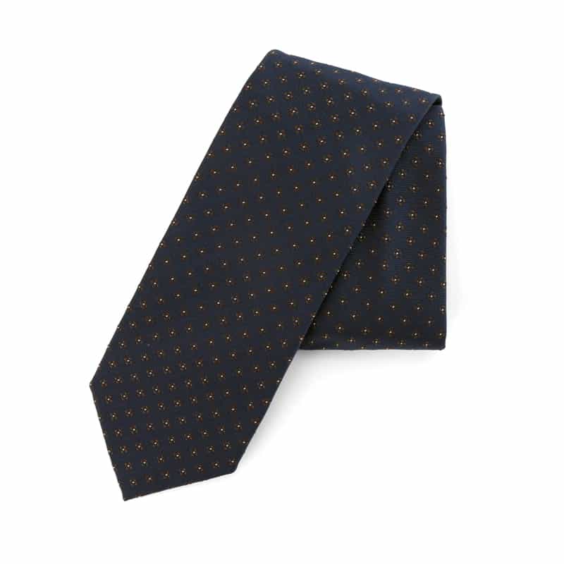 ALTEA ALTEA＜アルテア＞ スモールフラワー柄タイ NAVY