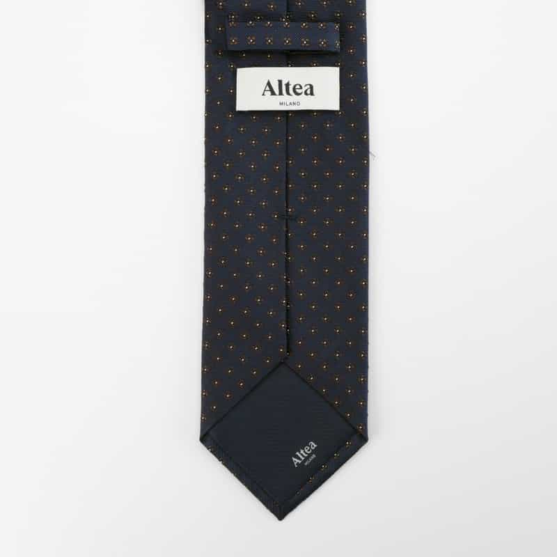 ALTEA ALTEA＜アルテア＞ スモールフラワー柄タイ NAVY