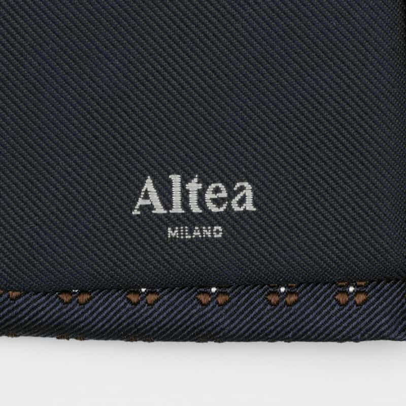 ALTEA ALTEA＜アルテア＞ スモールフラワー柄タイ NAVY
