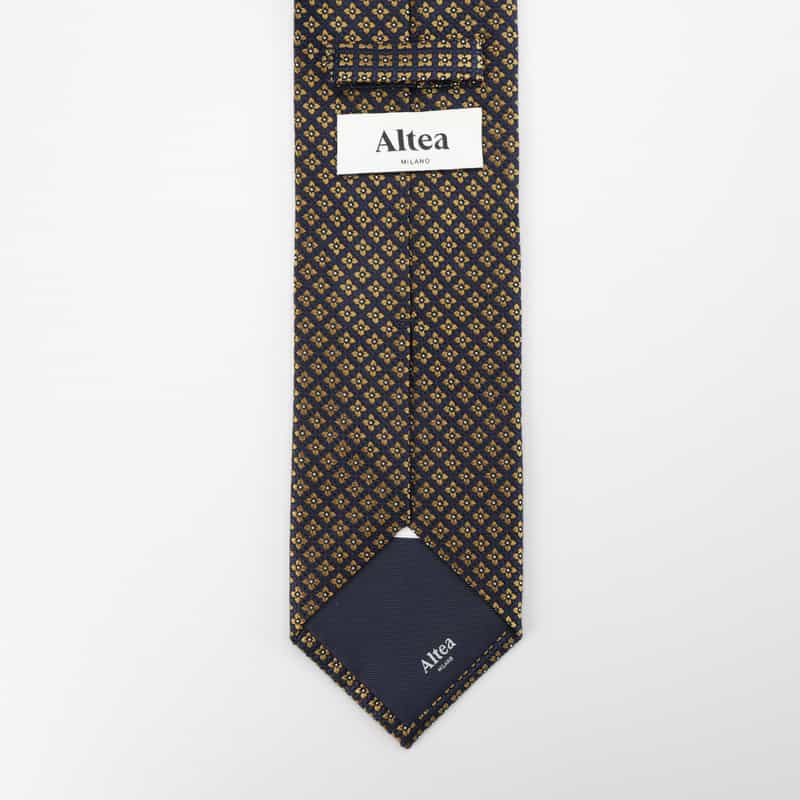 ALTEA ALTEA＜アルテア＞ スモールフラワー柄タイ YELLOW
