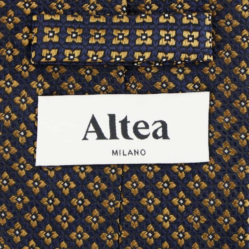 ALTEA ALTEA＜アルテア＞ スモールフラワー柄タイ YELLOW