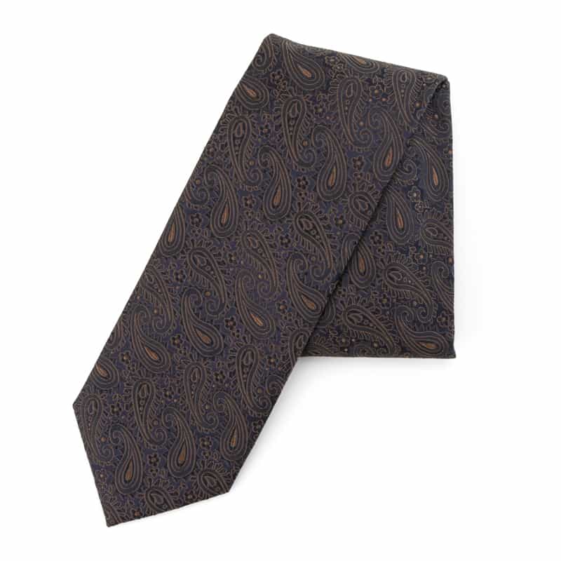ALTEA ALTEA＜アルテア＞ ペイズリー柄タイ NAVY