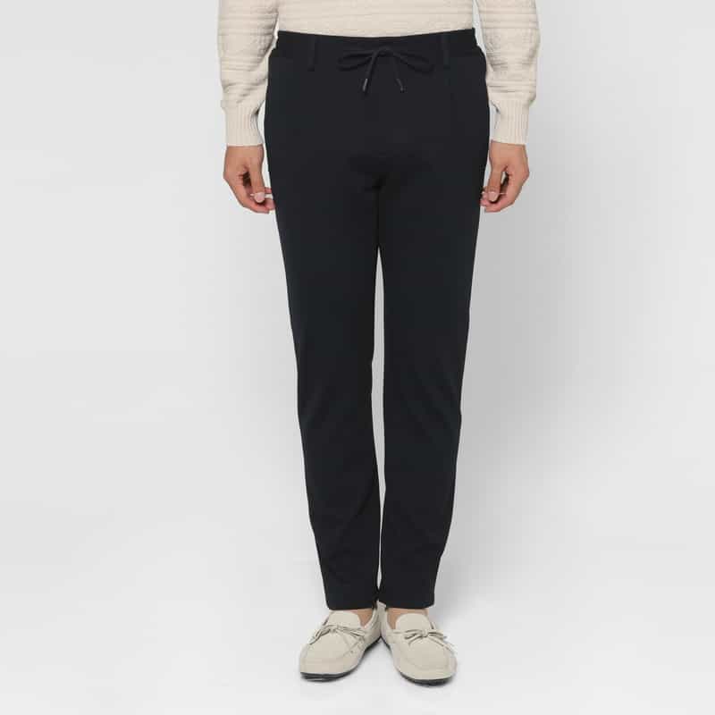 BERNARDO GIUSTI BERNARDO GIUSTI＜ベルナルド ジュスティ＞ バーニーズ　ニューヨーク限定ストレッチパンツ“SUPER STRETTO" NAVY