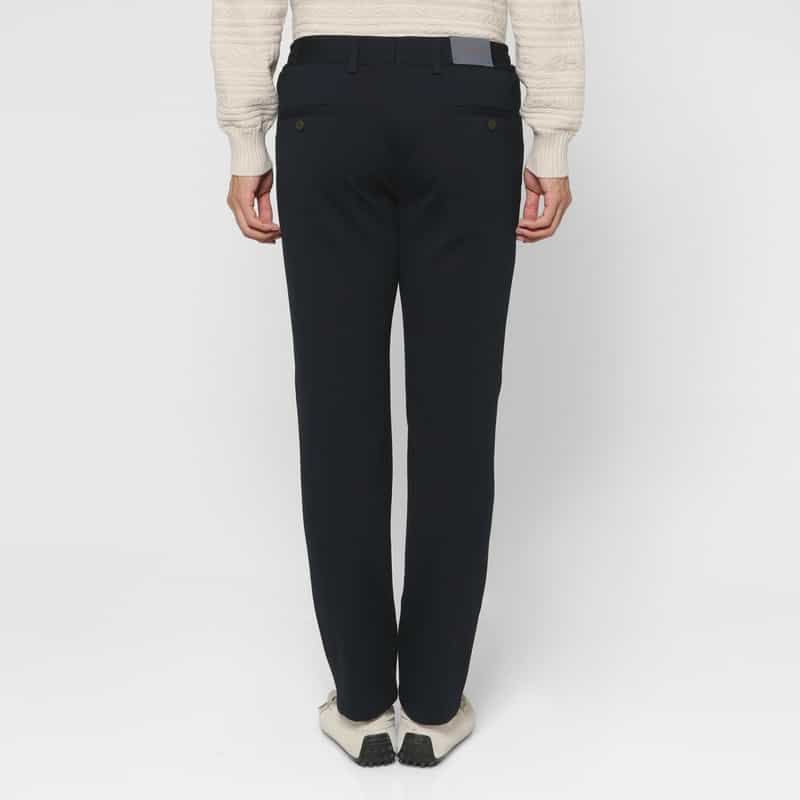 BERNARDO GIUSTI BERNARDO GIUSTI＜ベルナルド ジュスティ＞ バーニーズ　ニューヨーク限定ストレッチパンツ“SUPER STRETTO" NAVY