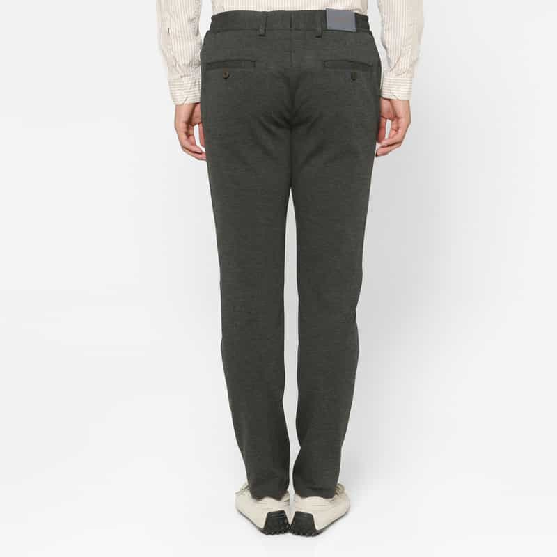 BERNARDO GIUSTI BERNARDO GIUSTI＜ベルナルド ジュスティ＞ バーニーズ　ニューヨーク限定ストレッチパンツ“SUPER STRETTO" GRAY
