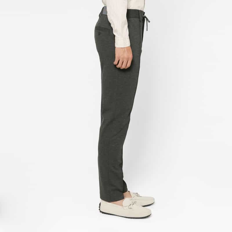 BERNARDO GIUSTI BERNARDO GIUSTI＜ベルナルド ジュスティ＞ バーニーズ　ニューヨーク限定ストレッチパンツ“SUPER STRETTO" GRAY