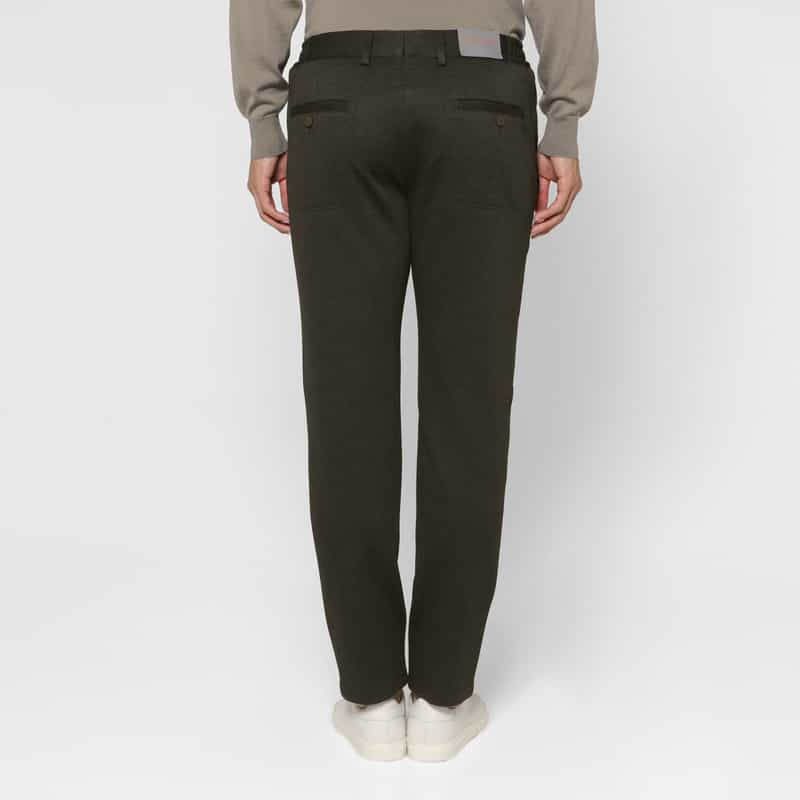 BERNARDO GIUSTI BERNARDO GIUSTI＜ベルナルド ジュスティ＞ バーニーズ　ニューヨーク限定ストレッチパンツ“SUPER STRETTO" DARK GRAY